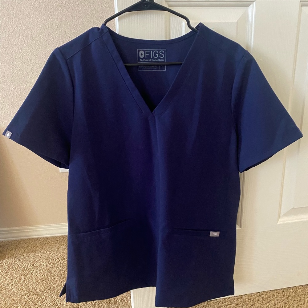 Figs Casma Scrub Top